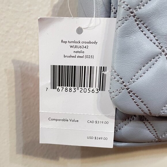 New Kate Spade Natalia Quilted Leather Chain Crossbody Bag $249 - Picture 5 of 10